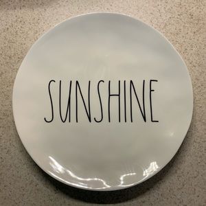 Rae Dunn Sunshine Plate